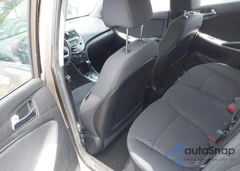 2012 Hyundai Accent Se z USA, uszkodzony, nr VIN KMHCU5AE1CU006231